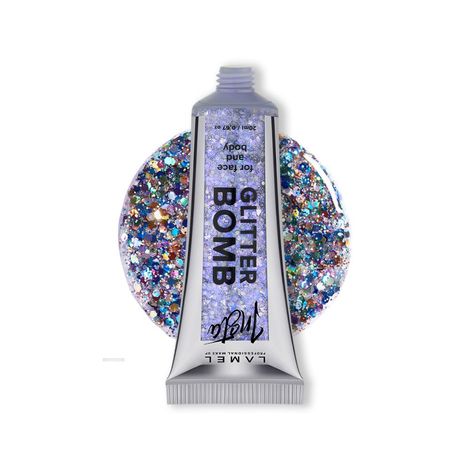 Buy Lamel INSTA Glitter Bomb №401-Blue-Silver 20 ml-Purplle