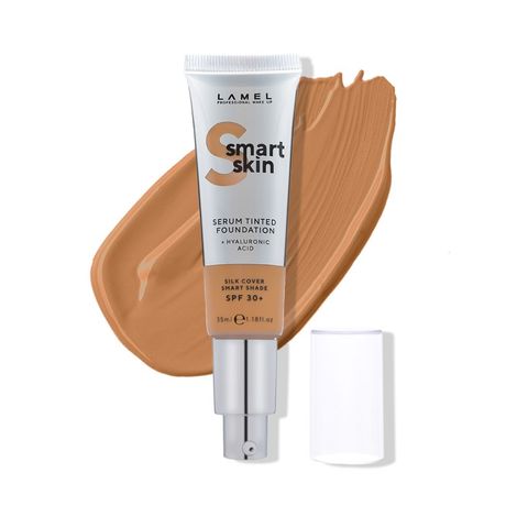 Buy LAMEL Smart Skin Serum Tinted Foundation SPF30+ 408 Honey 35 ml-Purplle