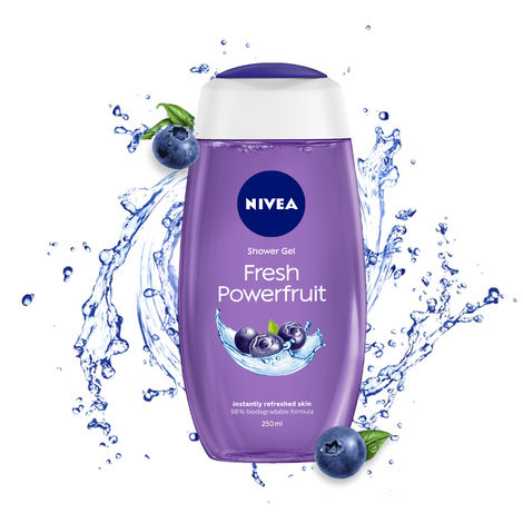 Buy Nivea Powerfruit Fresh Shower Gel (250 ml)-Purplle