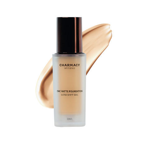 Buy Charmacy Milano Matte Foundation 07 - Perfect Canvas for Your Make-Up Buildable Coverage, Instant Hydrating, Light Weight, Suitable for All Skin Types, 24-Hour Wear, Seamless Blend, Flawless Finish-Purplle