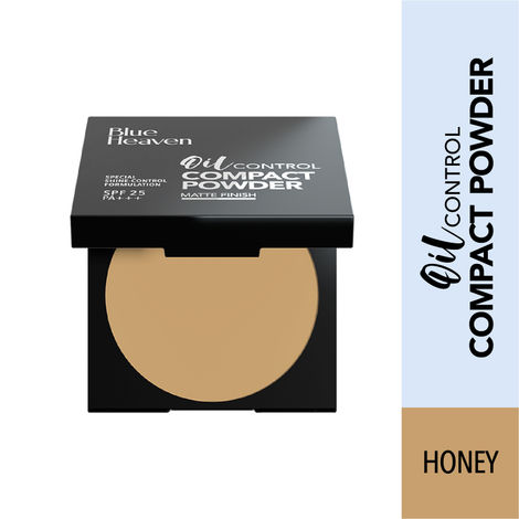 Buy Blue Heaven Oil control Compact Powder, Honey medium 301 - 8 gm-Purplle