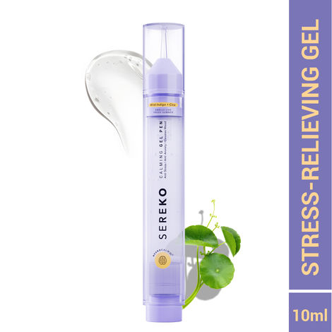 Buy SEREKO Calming Under Eye Gel Pen Cream With Cica & Tea Tree Oil Eye Roller | Reduces Dark Circles (10ml)-Purplle