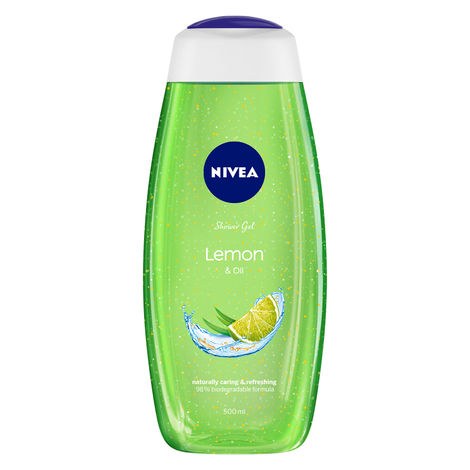 Buy Nivea Lemon & care oil Body wash for long-lasting freshness (500 ml)-Purplle