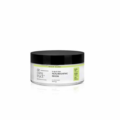 Buy Deconstruct Scalp & Hair Nourishing Mask 0.1% Biotin + 0.5% Vitamin F + 2% Shea Butter | For Deep Nourishment - 320 gm-Purplle
