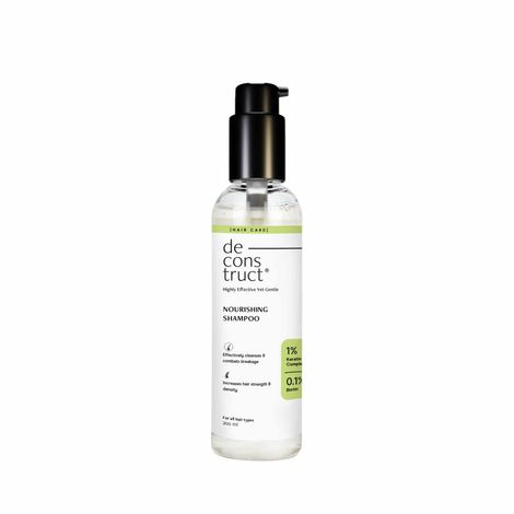 Buy Deconstruct Nourishing Shampoo 1% Keratin Complex + 0.1% Biotin | For Hair Breakage - 241 gm-Purplle