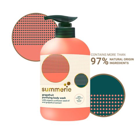 Buy Summerie Grapefruit Purifying Body Wash - 325ml-Purplle