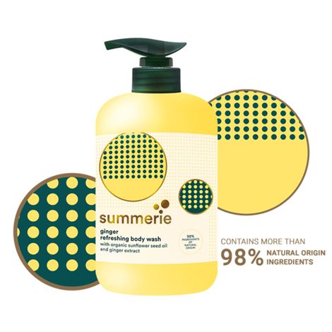 Buy Summerie Ginger Refreshing Body Wash - 325ml-Purplle