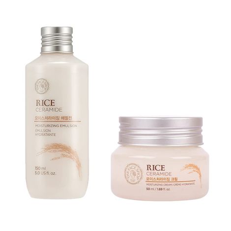 Buy The Face Shop Rice & Ceramide Barrier Repair Combo-Purplle