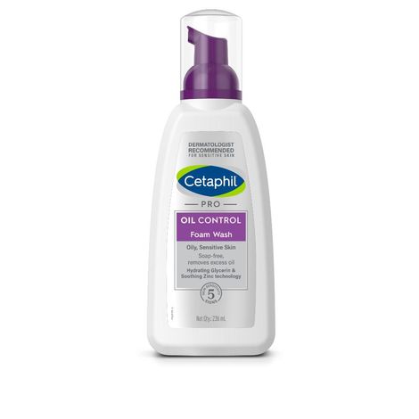 Buy Cetaphil PRO Oil Control Foam Face Wash for Oily Prone Skin - 236 ml-Purplle
