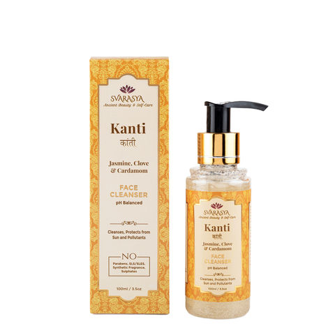 Buy Svarasya Kanti Natural Face Cleanser 100 ml-Purplle