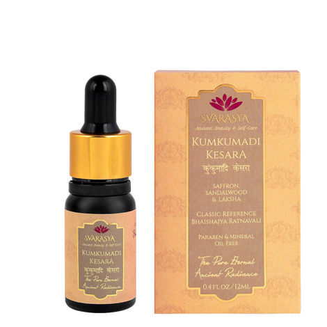 Buy Svarasya Kumkumadi Ayurvedic Face Serum 12 ml-Purplle