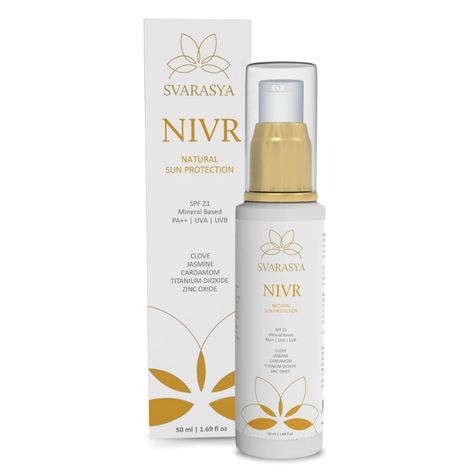 Buy Svarasya Nivr Sunscreen Lotion Cream With Spf 21 50 ml-Purplle