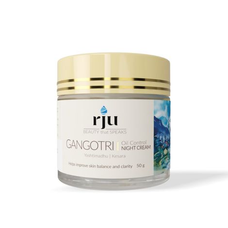 Buy Rju Gangotri Oil Control Night Cream (50 gm)-Purplle