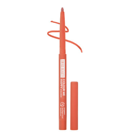 Buy Swiss Beauty Colour Me Happy Eyeliner | Waterproof & Smudge-Proof | Long-Lasting |5-Orange Daisy 0.4 gm-Purplle