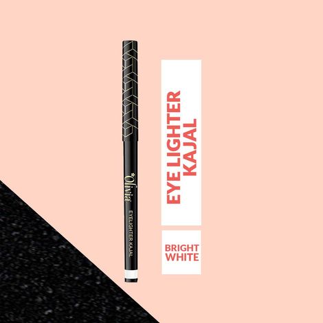 Buy Olivia Eye Lighter KajalWhite Color-Purplle