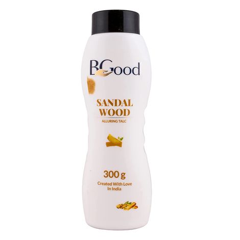Buy BGood| Body & Face Talcum Powder for Men & Women| Sandal Wood Fragrance - 300gm-Purplle