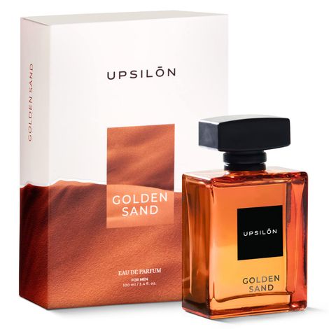 Buy Upsilon Golden Sand Aqua Eau De Parfum For Men (100 Ml)-Purplle