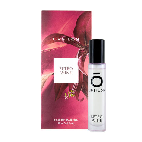 Buy Upsilon Retro Wine Eau De Parfum For Women Travel Pack (15 Ml)-Purplle