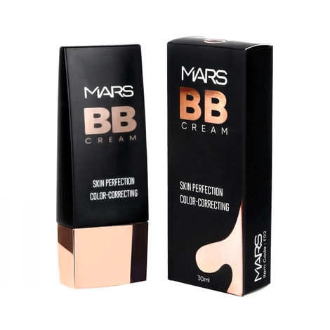 Buy MARS BB Cream Lightweight Foundation - Color Corrector for Everyday Use - Medium | 30ml-Purplle