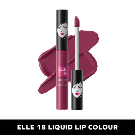 Buy Elle 18 Liquid Lip Color Mulberry Love 5.6ml-Purplle