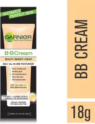 Buy Garnier Skin Naturals BB Cream (18 g) Rs.20 Off-Purplle