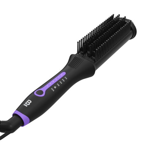 Buy BBLUNT Pro Insta Smooth Hair Straightening Brush 2X Better Frizz Control-Purplle