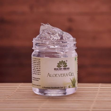 Healthy Forever Homemade Light Weight Pure Aloe Vera Gel for All Skin Types  (Pack of 1) 120 g