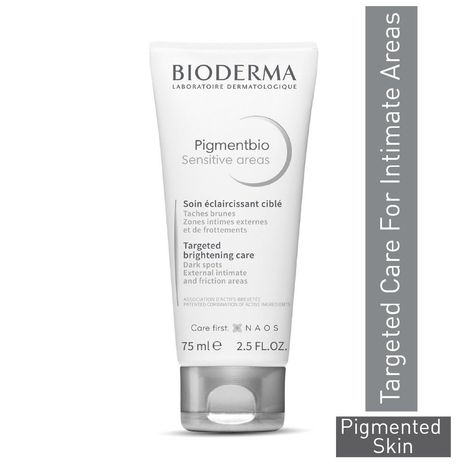 Buy Bioderma Pigmentbio Sensitive Areas Unified and brightened skin tone even for the most delicate areas (75 ml)-Purplle