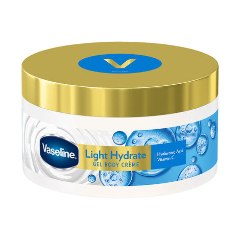 Buy Vaseline Light Hydrate Gel Body Creme, 180 g. Hyaluronic Acid & Vitamin C for Hydrated, Radiant Skin, 180 g-Purplle