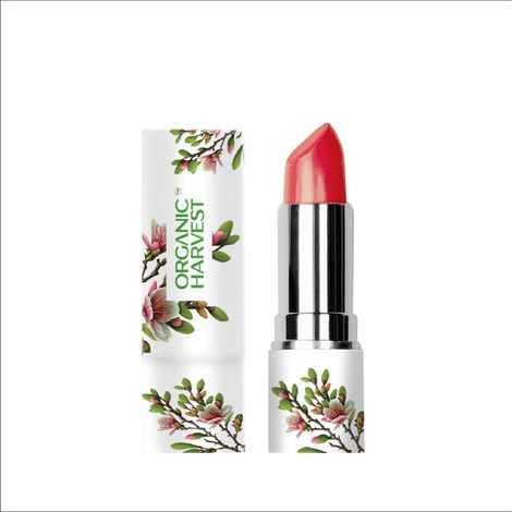 Buy Organic Harvest Moisture Matte Lipstick - Warm Apricot, 4 gm-Purplle