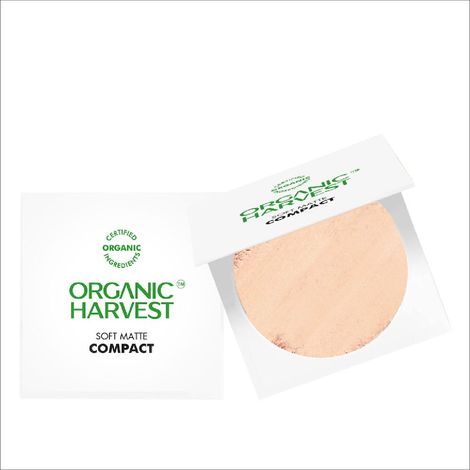 Buy Organic Harvest Soft Matte Compact - Natural, 9 gm-Purplle