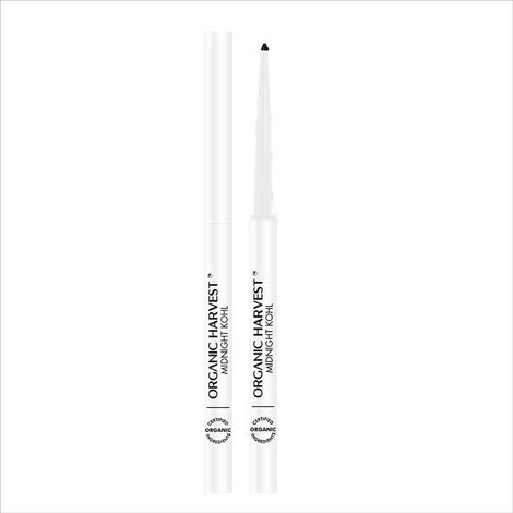 Buy Organic Harvest Midnight Kohl - Black, 0.30gm-Purplle