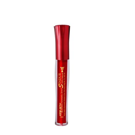 Buy Keya Seth Aromatherapy Aromatic 100% Natural Liquid Sindoor (Red) 5 ml-Purplle