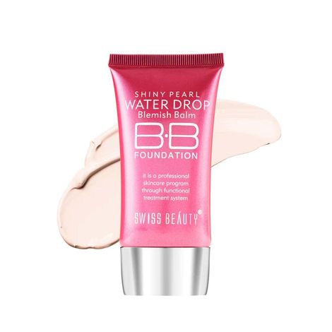 Buy Swiss Beauty Shiny Pearl Water Drop Blemish Balm BB Foundation - 01 (40 ml)-Purplle