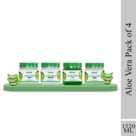 Buy Dr.Rashel Aloe Vera Pack Of 4 (Scrub, Gel, Cream, And Face Pack) - (1520ml)-Purplle