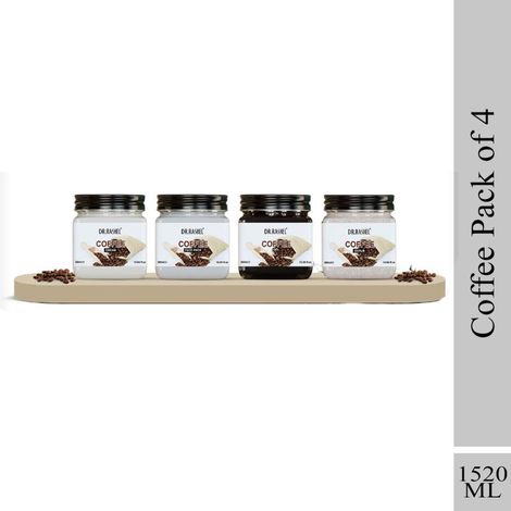 Buy Dr.Rashel Coffee Pack Of 4 (Scrub, Gel, Cream, And Face Pack) - (1520ml)-Purplle