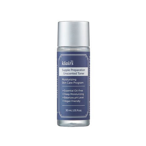 Buy Klairs Supple Preparation Unscented Toner Mini (30 ml)-Purplle
