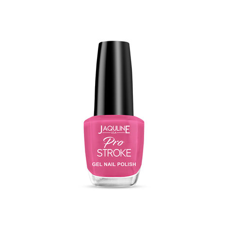 Buy Jaquline USA Pro Stroke Gel Nail Enamel 15 ml Pink Party-Purplle