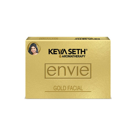 Buy Keya Seth Aromatherapy, Envie Gold Facial Kit 23 gm-Purplle