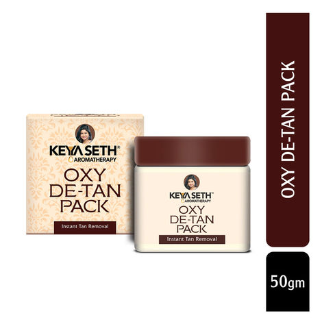 Buy Keya Seth Aromatherapy, Oxy De Tan Pack Instant Tan Removal-Purplle