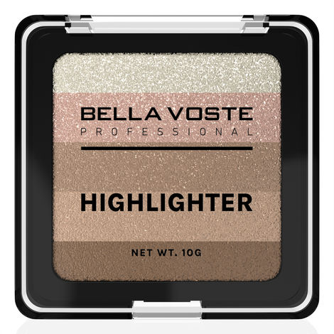 Buy BELLA VOSTE HIGHLIGHTER -Elevate Your Look with 5-in-1 Palette for Radiant Beauty , BVHL201 , 10 gm-Purplle