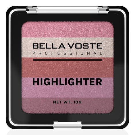 Buy BELLA VOSTE HIGHLIGHTER -Elevate Your Look with 5-in-1 Palette for Radiant Beauty , BVHL206 , 10 gm-Purplle