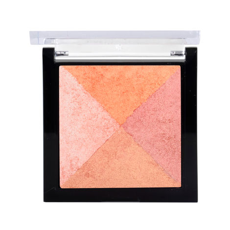 Buy MARS Baked Blusher and Highlighter | Radiant,Glowy & Long lasting Blusher & Highlighter Pallete for Face Makeup (6 gm) (SHADE-02)-Purplle