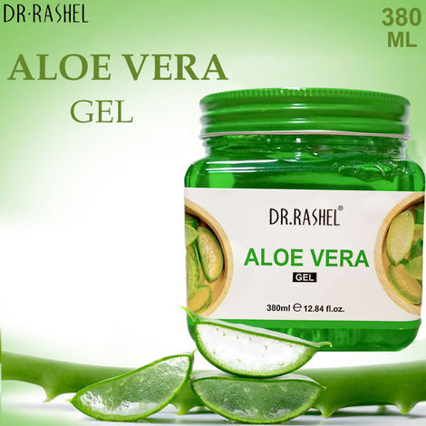 Buy Dr.Rashel Moisturizing Aloe Vera Gel For All Skin types (380 ml)-Purplle