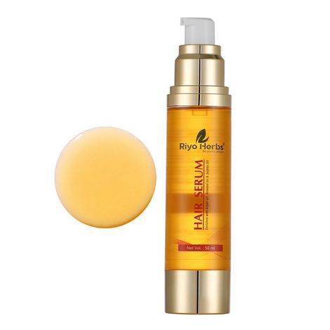 Buy Riyo Herbs Hair Serum for Women & Men With Argan Oil & Jojoba Oil for Damage Hair, 50 ml-Purplle