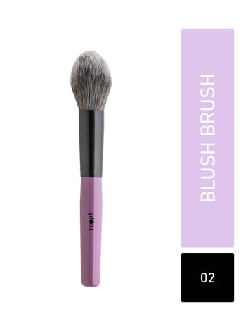 Buy Plum Soft Blend Blush Brush | Ultra-soft Bristles | Flawless Application | Easy Pick-up | 02-Purplle