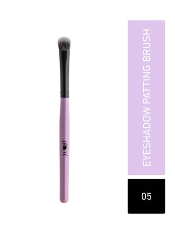 Buy Plum Soft Blend Eyeshadow Patting Brush | Ultra-soft Bristles | Flawless Application | Easy Pick-up | 05-Purplle