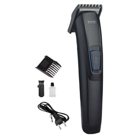 Buy HTC AT-522 Rechargeable Cordless Trimmer For Men (Black)-Purplle