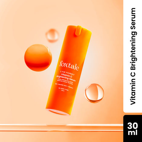 Buy Foxtale Vitamin C Face Serum withA L-Ascorbic Acid and Vitamin EA Brightening Serum - 30 ml-Purplle