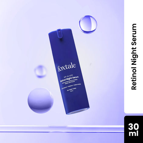 Buy Foxtale Vit-A-Lity 0.15% Encapsulated Retinol Night Serum For Fighting The Signs Of Ageing - 30 ml-Purplle